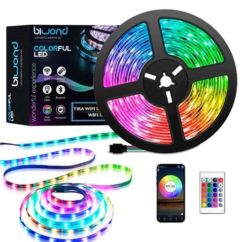 imagen de TIRA LED RGB WIFI 10M COLORFUL 