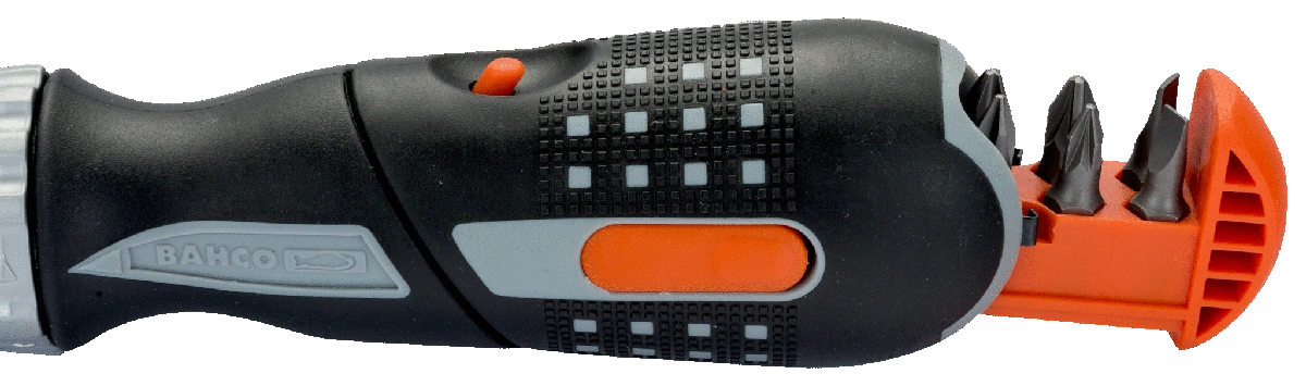 imagen de BAHCO Destornillador a carraca con portapuntas de 1/4" y mango tipo pistola