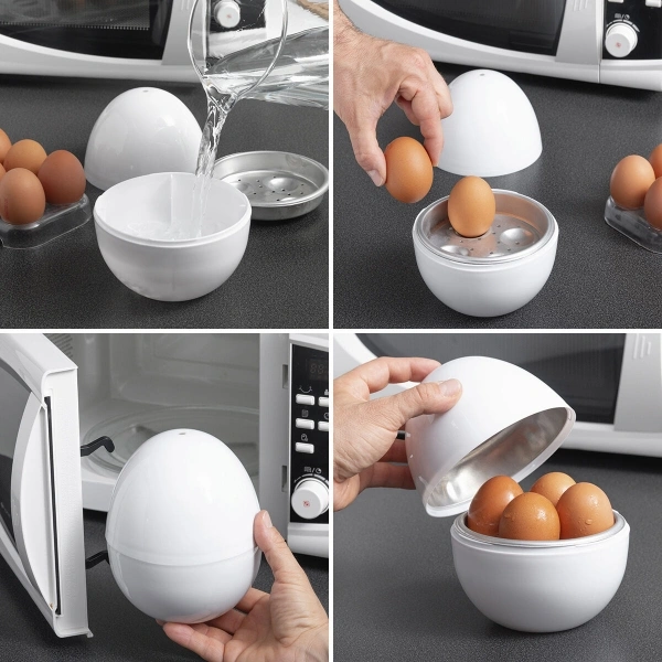 imagen de Cuecehuevos para Microondas con Recetario