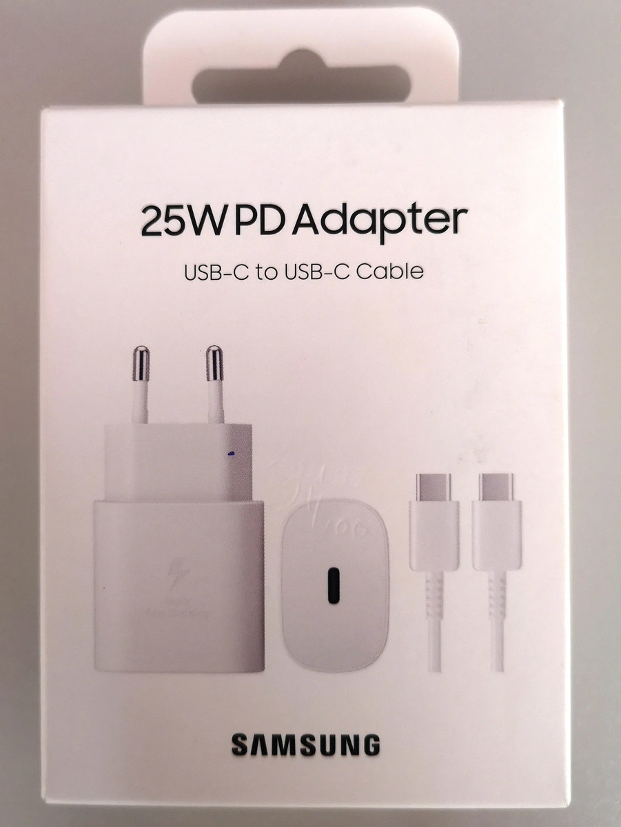Imagen de: ADAPTADOR SAMSUNG USB-C CON CABLE USB-C 25W 